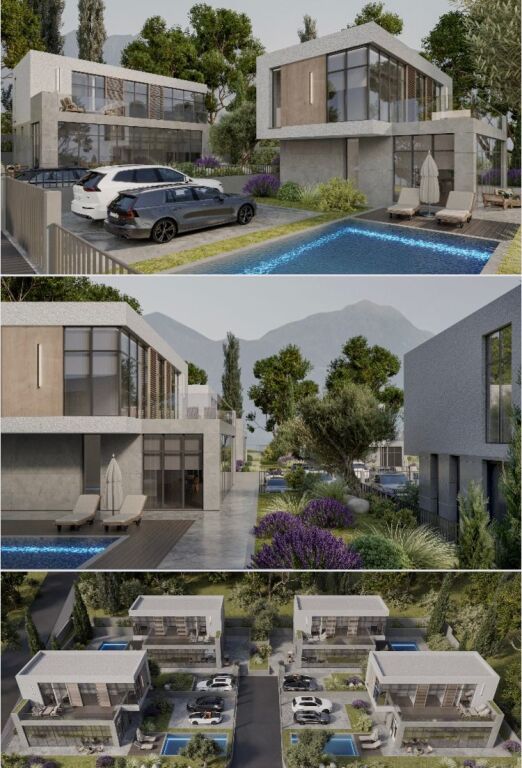 4 luxury villas at Farka lake