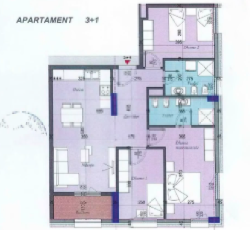 ✨🏢 Apartment 3+1+2 Bathrooms for Sale – Tirana Entry (former Customs)!✨
