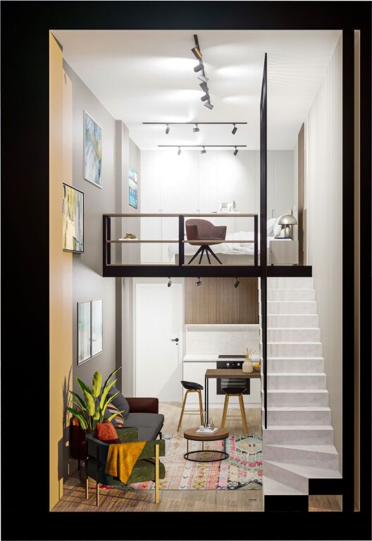 Modern Loft with Yard for Sale at Vizion Property