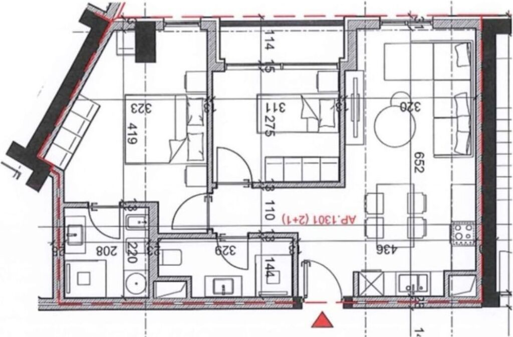 🏢Shitet Apartament 2+1+2 – Monolith Residence, Rruga Bardhyl 🏢