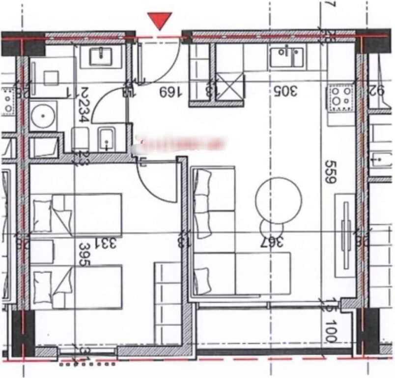 ✨ Shitet Apartament 1+1 – Monolith Residence, Rruga Bardhyl 📍