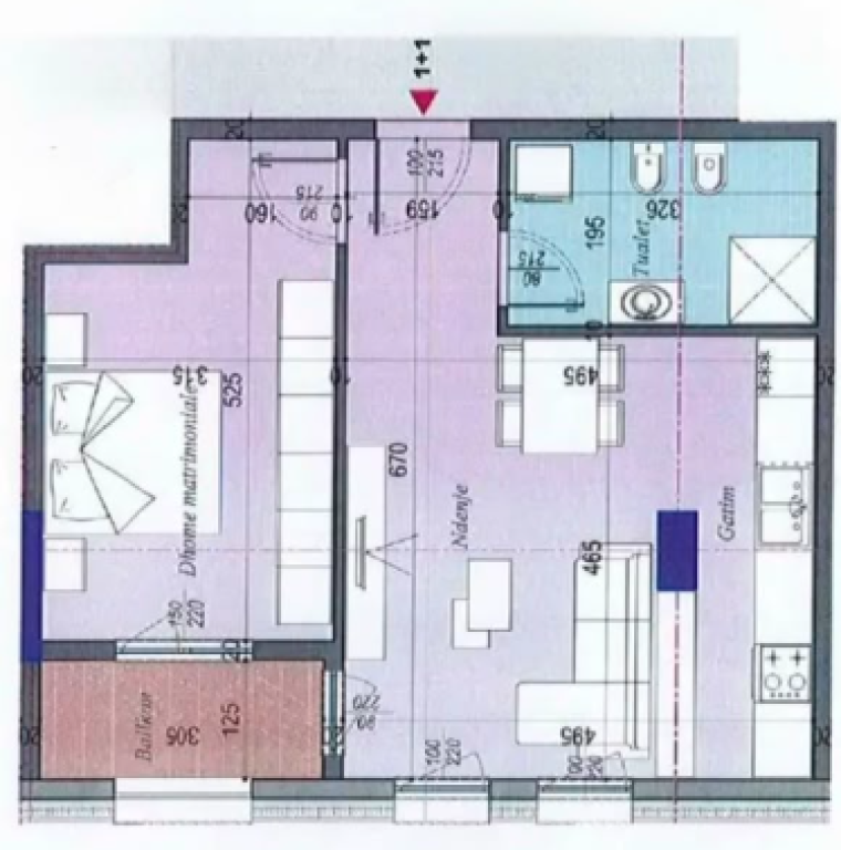 ✨Appartamento 1+1 in Vendita – Ingresso Tirana (ex Dogana)!✨