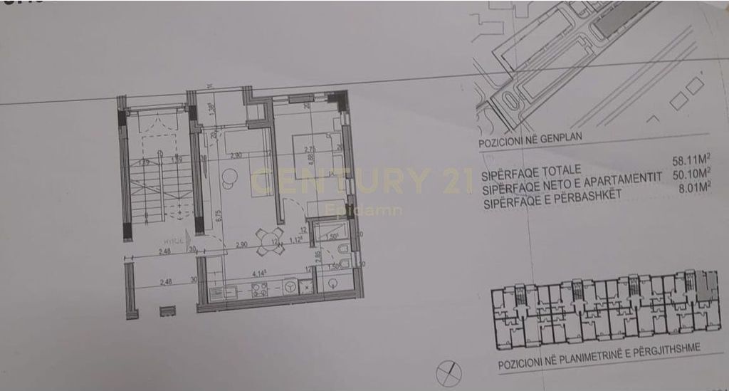Apartment 1+1 for sale at Gjiri Lalzit Bay !