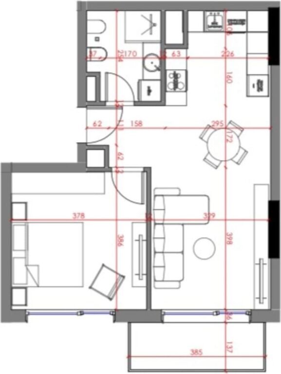 🏢✨ Shitet Apartament 1+1 – North Residence, Paskuqan 📍 ✨🏢