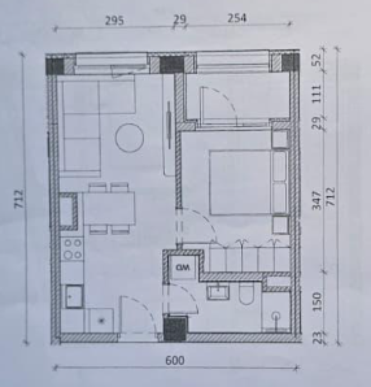 ✨ Shitet Apartament 1+1 – Kompleksi Kadiu, Ali Demi!