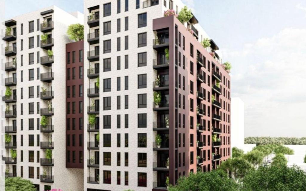 SHITET APARTAMENT 1+1 ME VERANDE NE REZIDENCEN AURA-LAPRAKE!