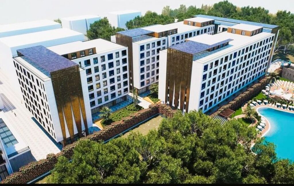🏖️At VM Residence in Golem, a 2+1 apartment is for sale.