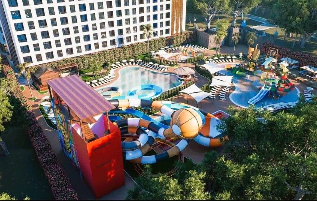 🏖️At VM Residence in Golem, a 2+1 apartment is for sale.