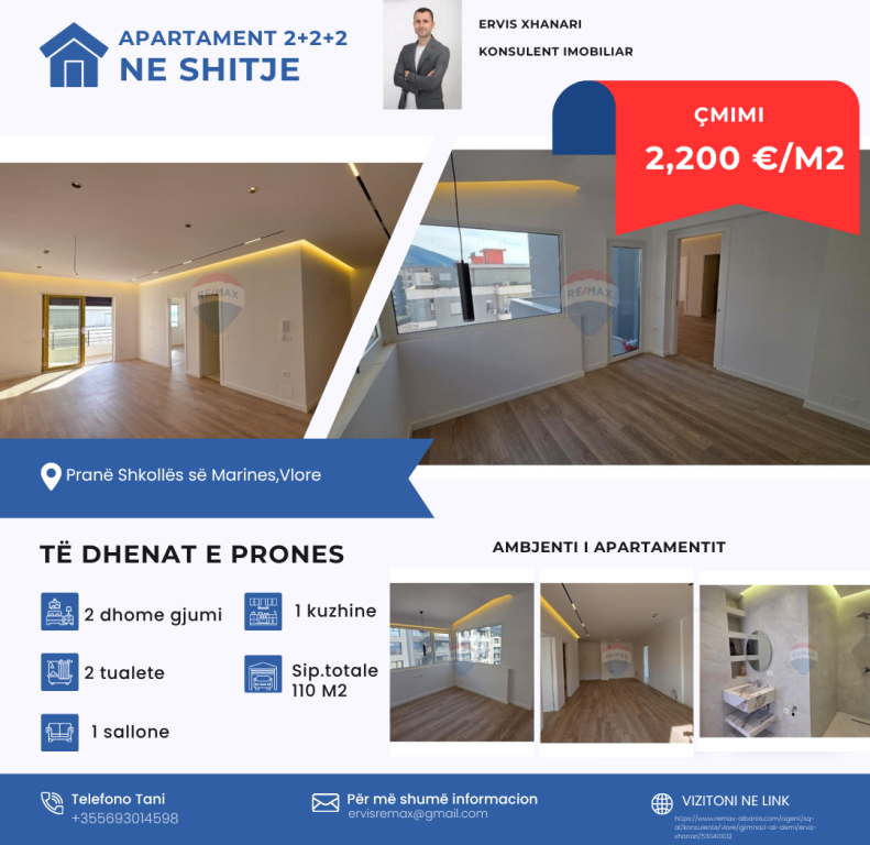 Apartment 2+2+2 for sale Lungomare