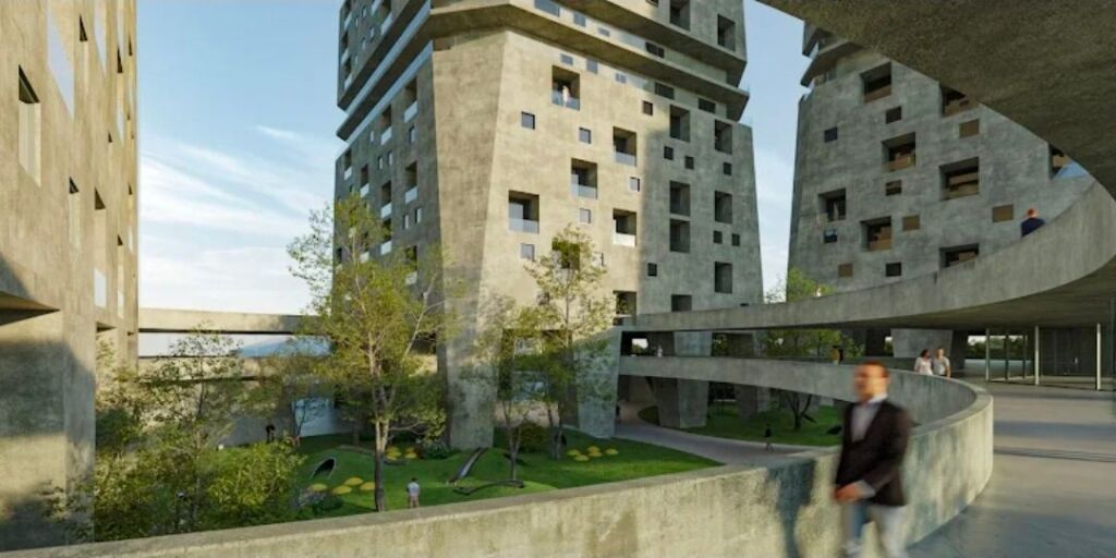 Vendesi in vendita appartamento 1+1, Edificio Shqiponja Square
