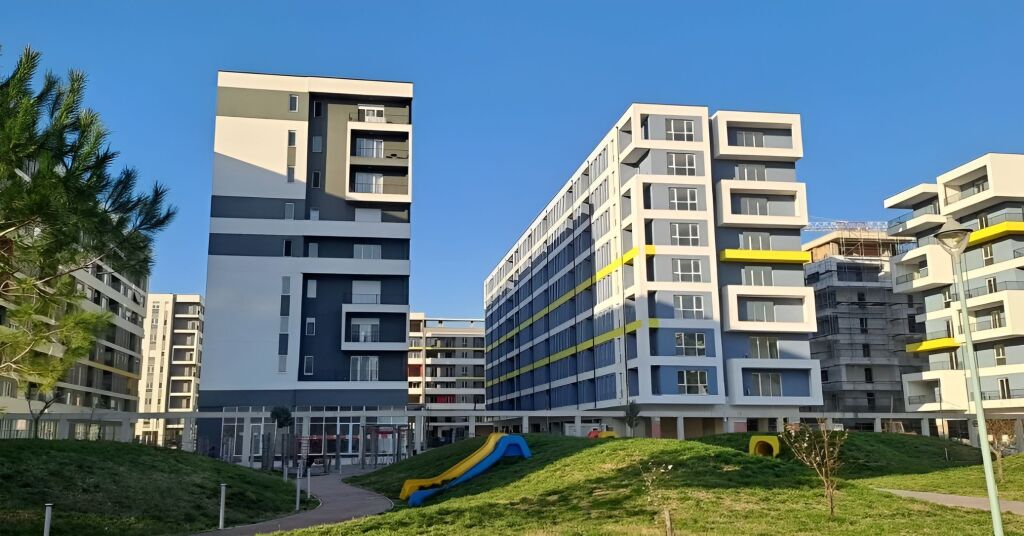 View from the Garden Apartment 2+1 for Sale Univers City📌QTU