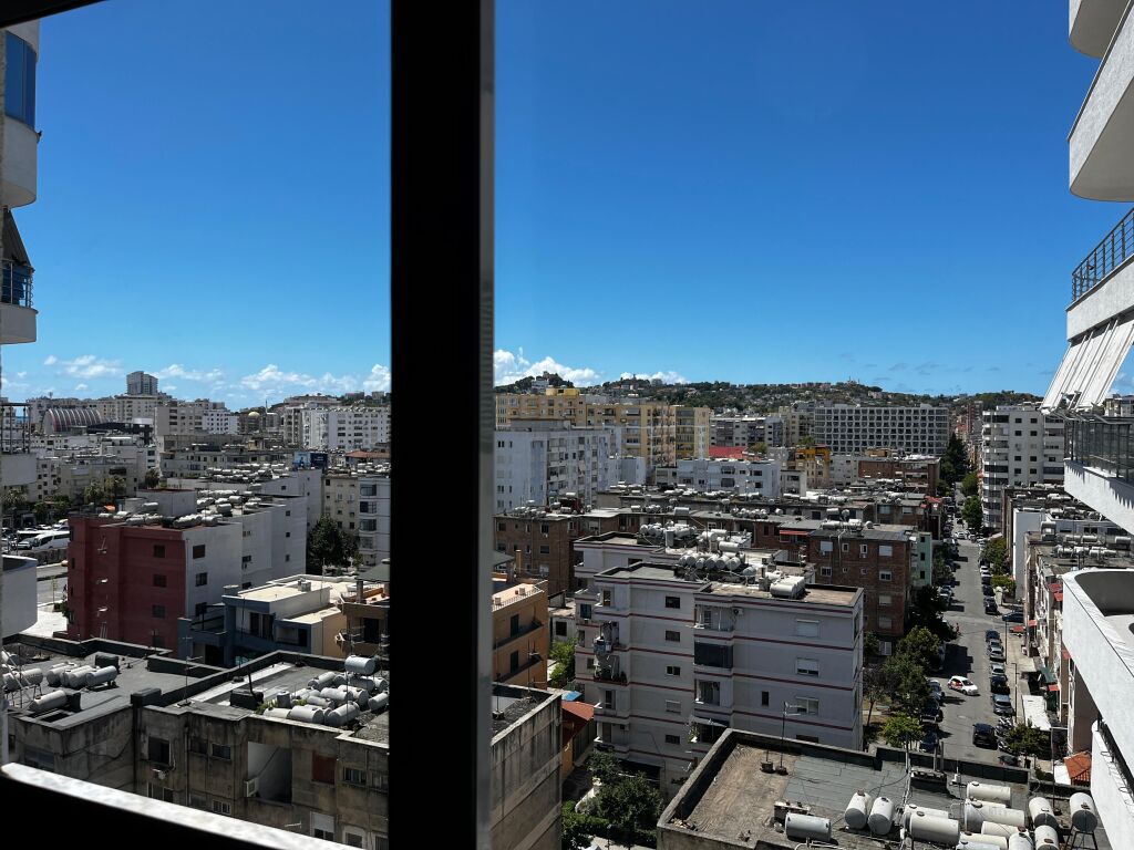For rent Apartment 2+1 opposite the Train Station-Jedas, Durres.