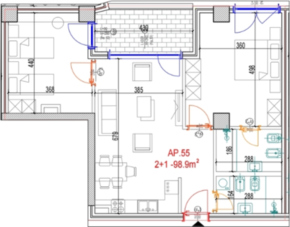 🏡 Vendesi Appartamento 2+1 – Mara Residence, Don Bosko