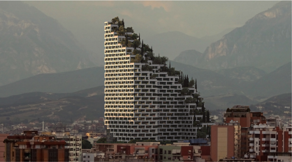Shitet, Apartament 2+1+2, Lion Residence 2, Tirane.