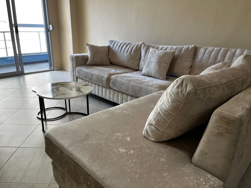 For rent Apartment 2+1 opposite the Train Station-Jedas, Durres.