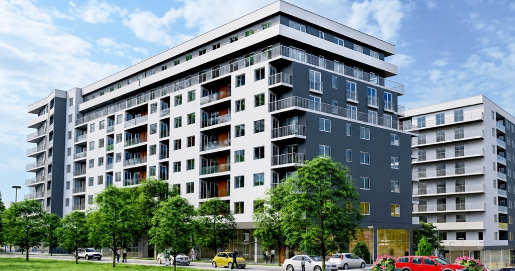 Shesim Apartament 1+1 - Paskuqan, Space City