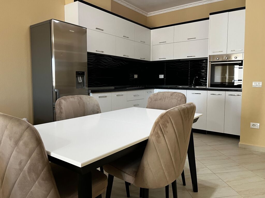 For rent Apartment 2+1 opposite the Train Station-Jedas, Durres.