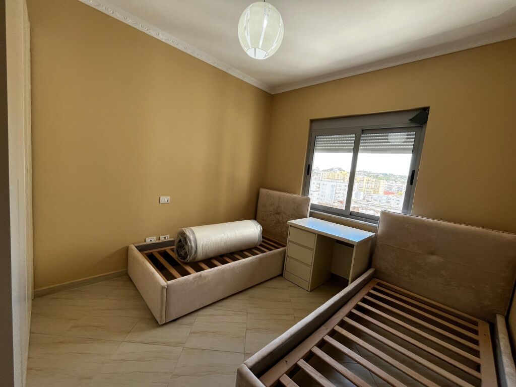 For rent Apartment 2+1 opposite the Train Station-Jedas, Durres.