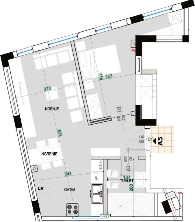 Vendesi in vendita 1+1