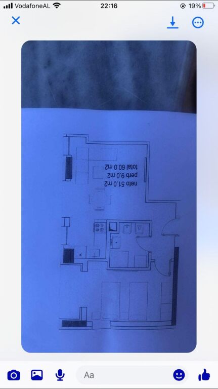 🏡 Shitet Apartament 1+1 – Pranë Bulevardit të Ri, Rruga Jordan Misja