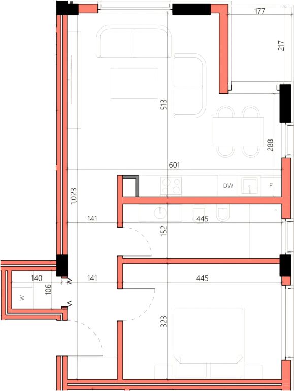 🏡 SHITET APARTAMENT 1+1 📍 Tek Maison de la Terre – Mjull Bathore, Tiranë