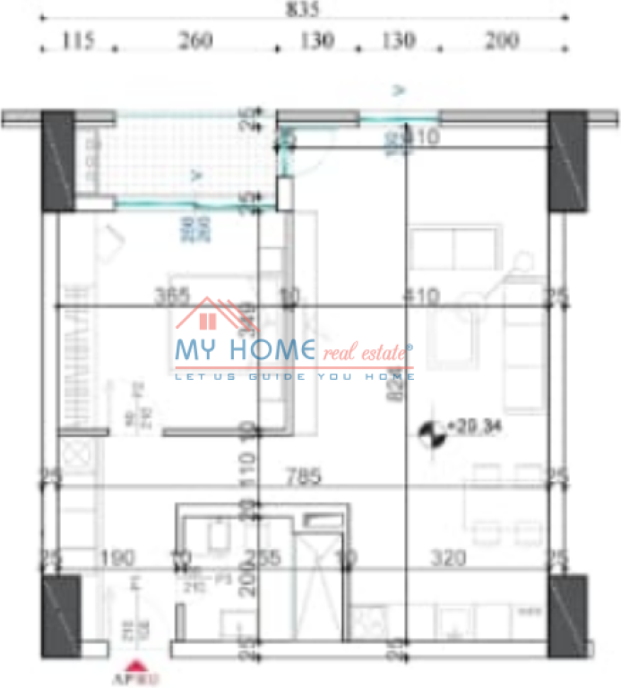 Okazion! Apartament 2+1 dhe 1+1 ne Shitje Sheshi Shqiponja Tirane