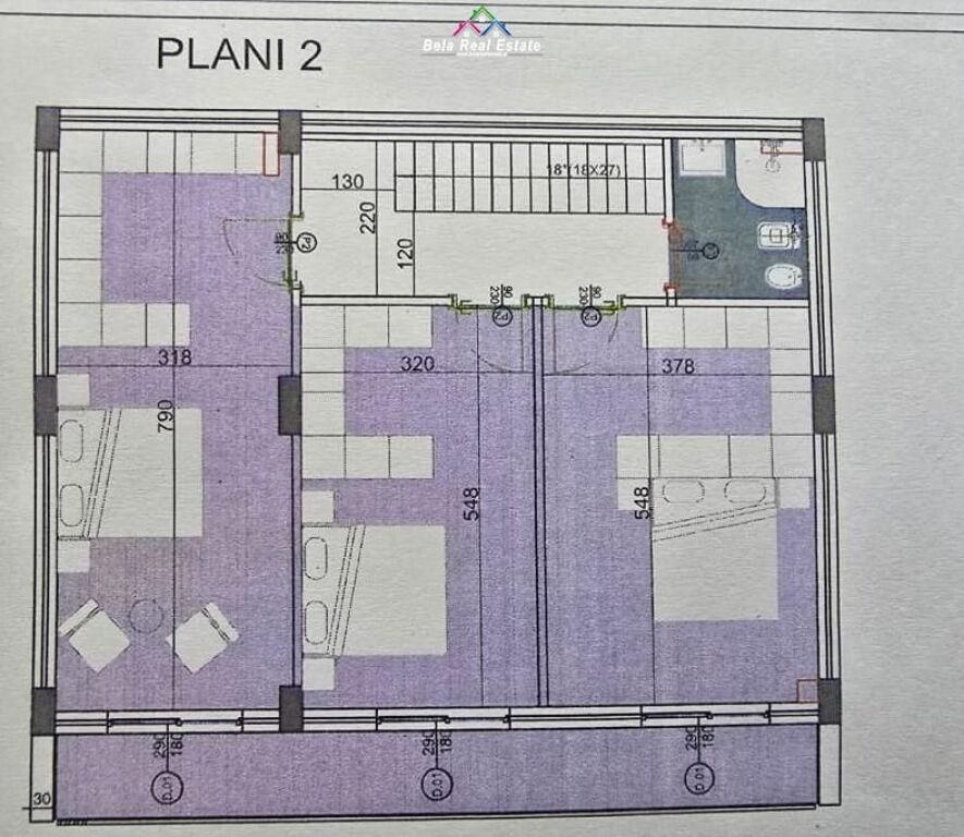 Vile 2 Kateshe Per Shitje Ne Farke (ID BV0138) Tirane
