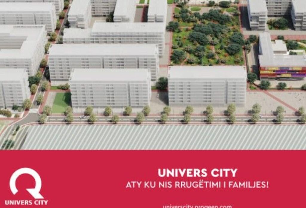 🏡 **APARTAMENT 3+1 PËR SHITJE – UNIVERS CITY**