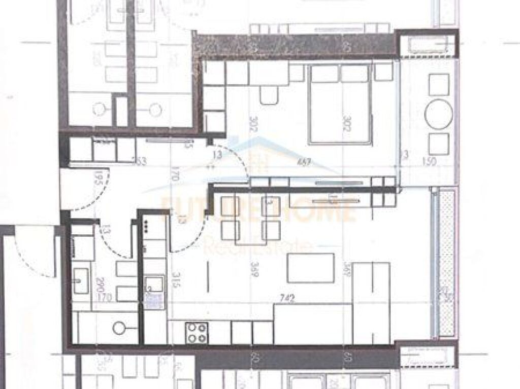 Shitet, Apartament 1+1, Lion Residence II, Tiranë.