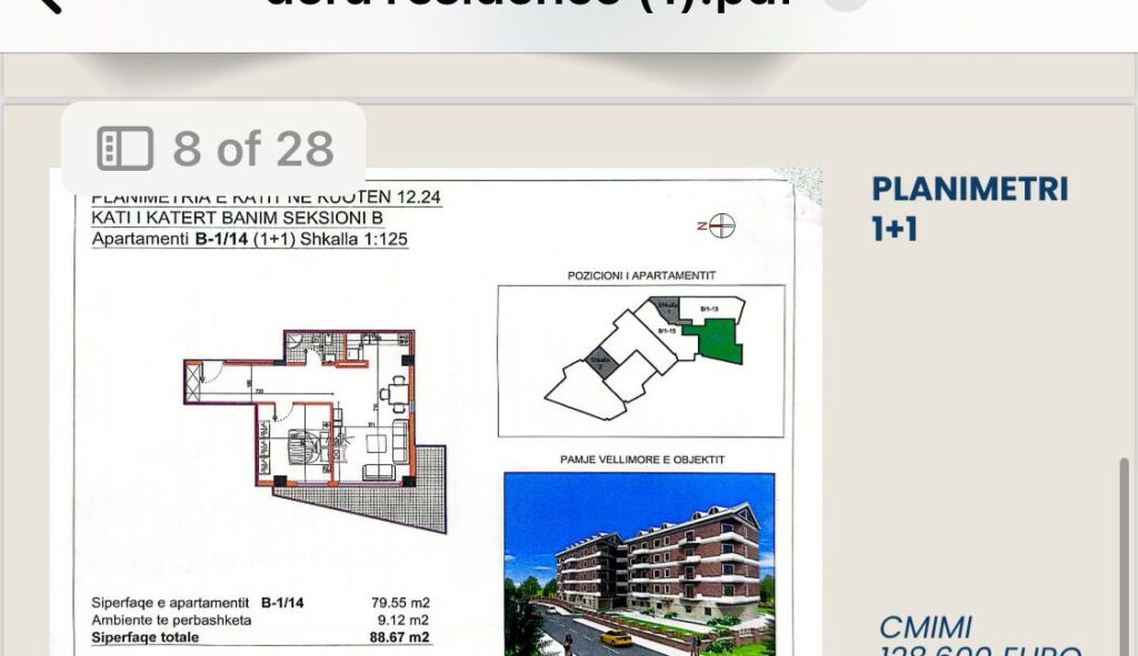 Apartment 2+1 Farke Residence Dora !