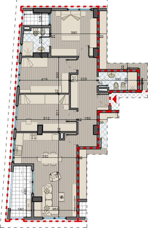 🏙️✨ SHITET APARTAMENT 3+1+2 TE BULEVARDI I RI – REZIDENCA ELBAVO ✨🏙️