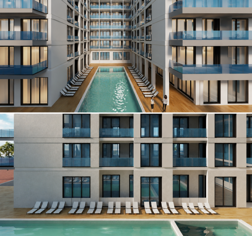 🏡 Monolocale in vendita a Shëngjin – Residenza "Golden House"