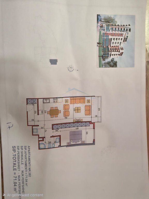 Shitet,Apartament 1+1, Ish Tregu Elektrik, Tiranë