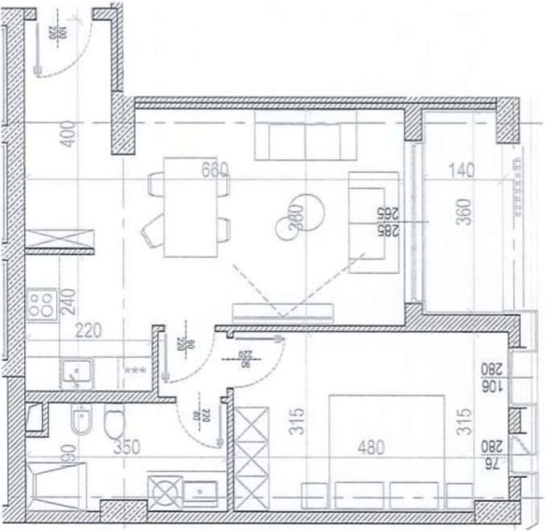 Shitet Apartament 1+1  Prane Report TV  159.733 EURO