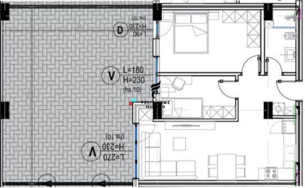 IN VENDITA APPARTAMENTO 2+1 KODRA E DIELLIT 2 210.000 EURO FH-79167