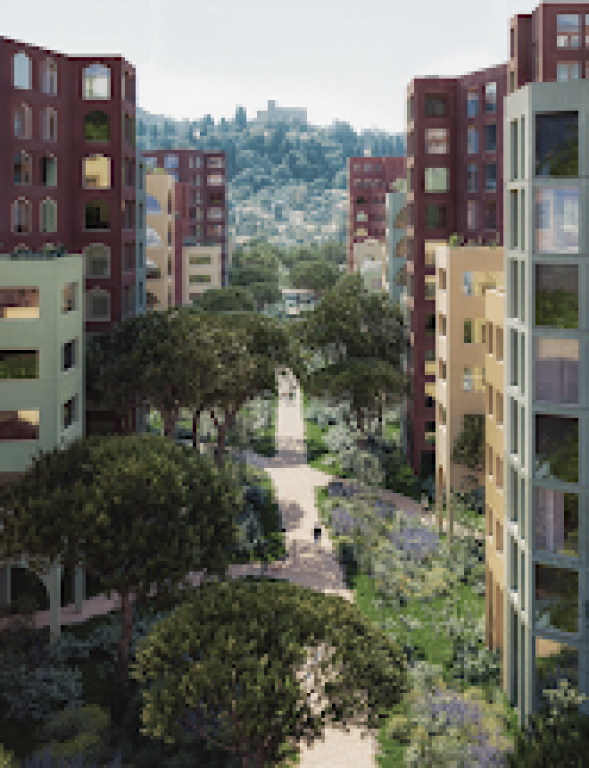 Shitet apartament 1+1 te kompleksi River Park Astir