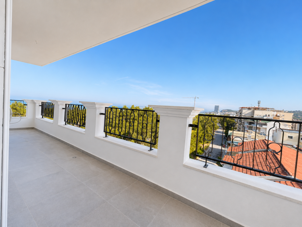 Apartment 1+1 with Sea View for Sale in Golem, Kavajë