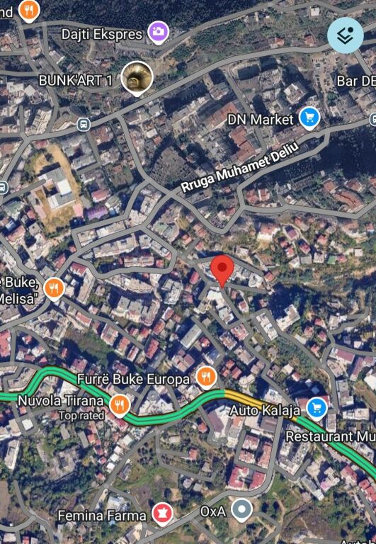Jepet Apartamenti me Qera 80 m2 i mobiluar - Fresku