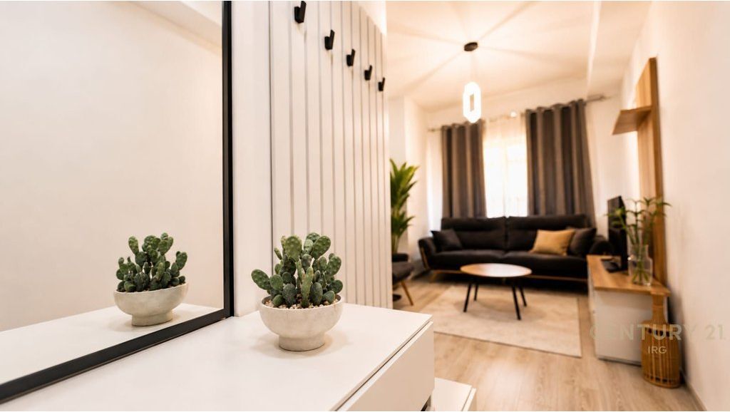 Jepet me Qira Apartament 1+1 i Sapo Mobiluar në Rezidencën Mangalem, Ali Demi
