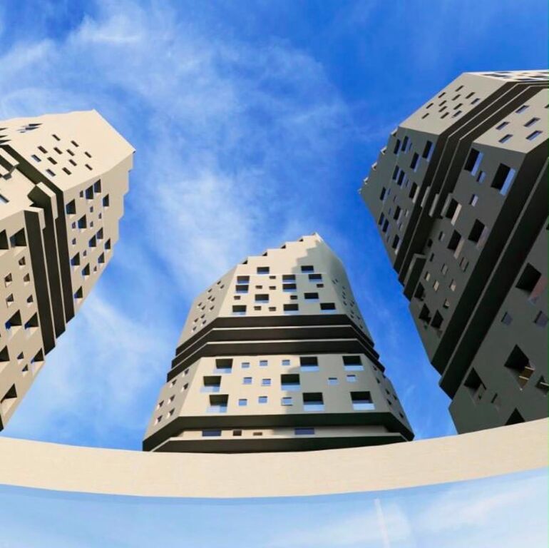 ❌ OKAZION ❌   📣 SHITET Apartament 1+1 📍 Shqiponja Square Building, Prane Ish Sheshit Shqiponja ✨
