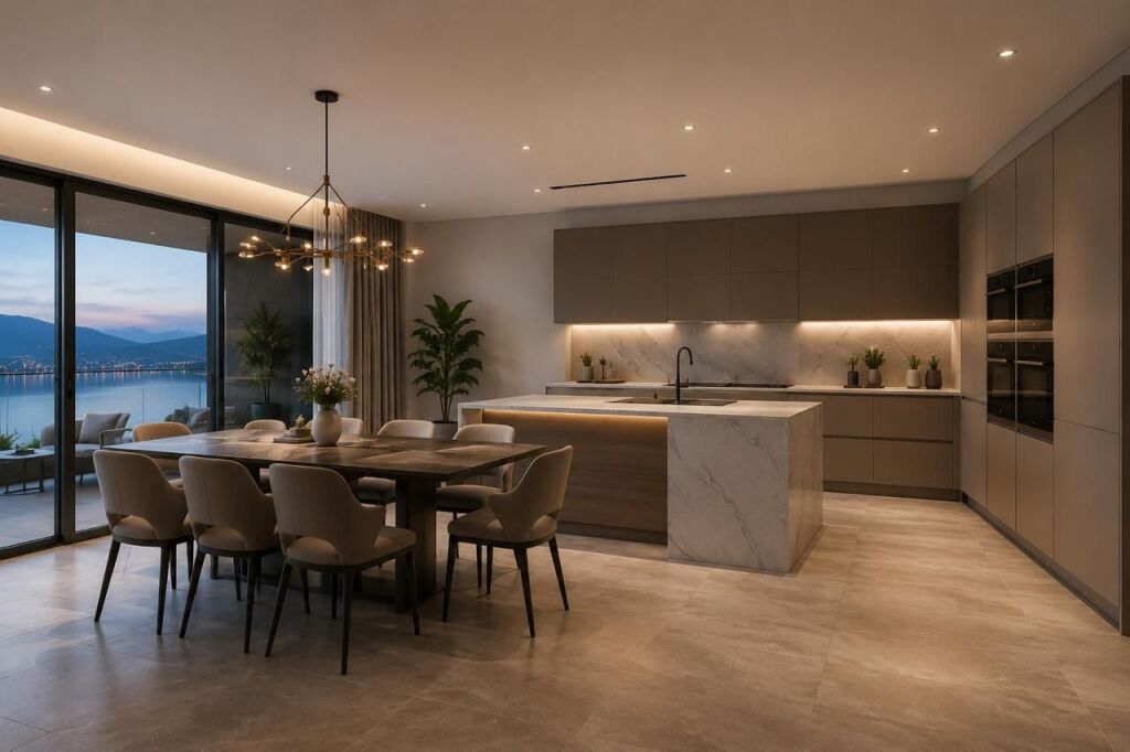 ✨ APARTAMENT LUKSOZ 3+1+2 + 4 POSTE PARKIMI, EKSKLUZIVE NË SHITJE – LAKE VIEW RESIDENCE, TIRANË ✨👑