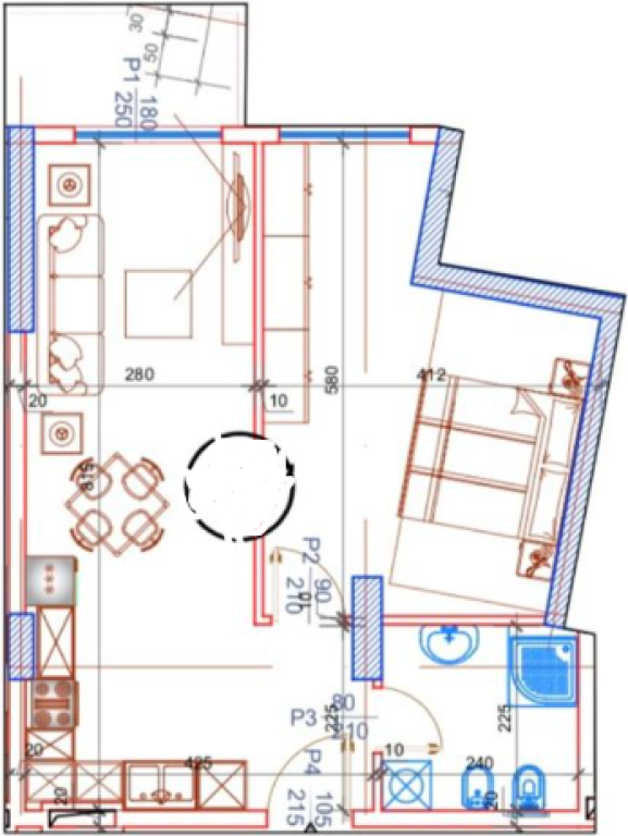 VENDESI APPARTAMENTO 1+1 – RESIDENZA SPACE CITY, PASKUQAN