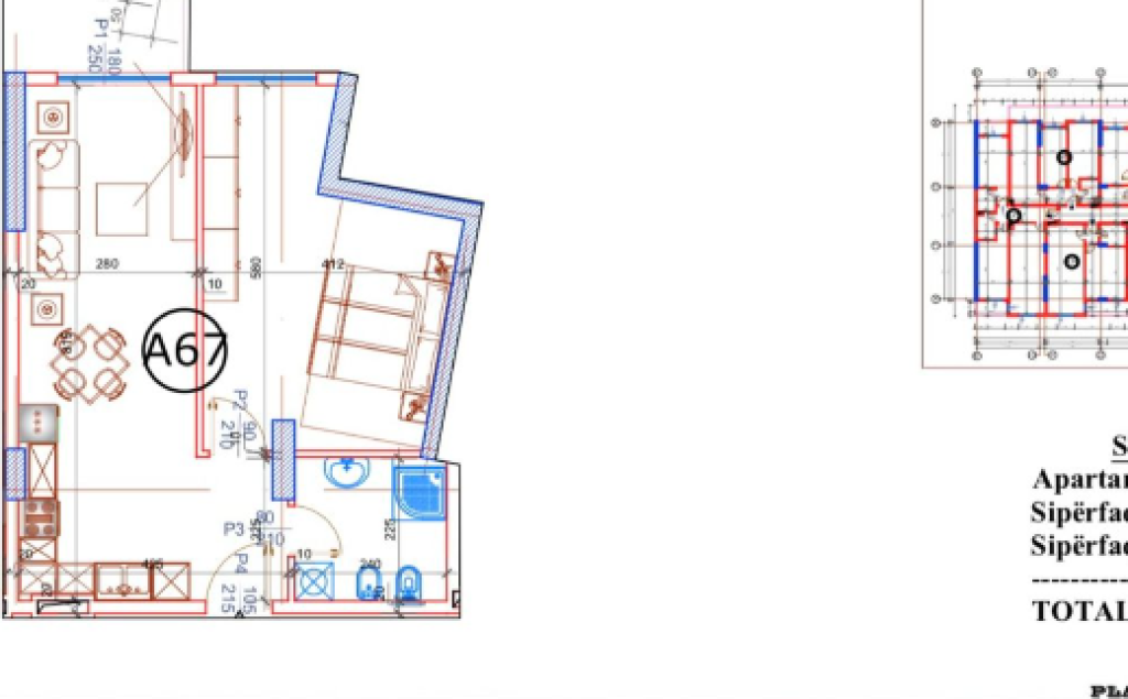 🏡 Apartment 1+1 for Sale in Space City Residence – Paskuqan, Tirana