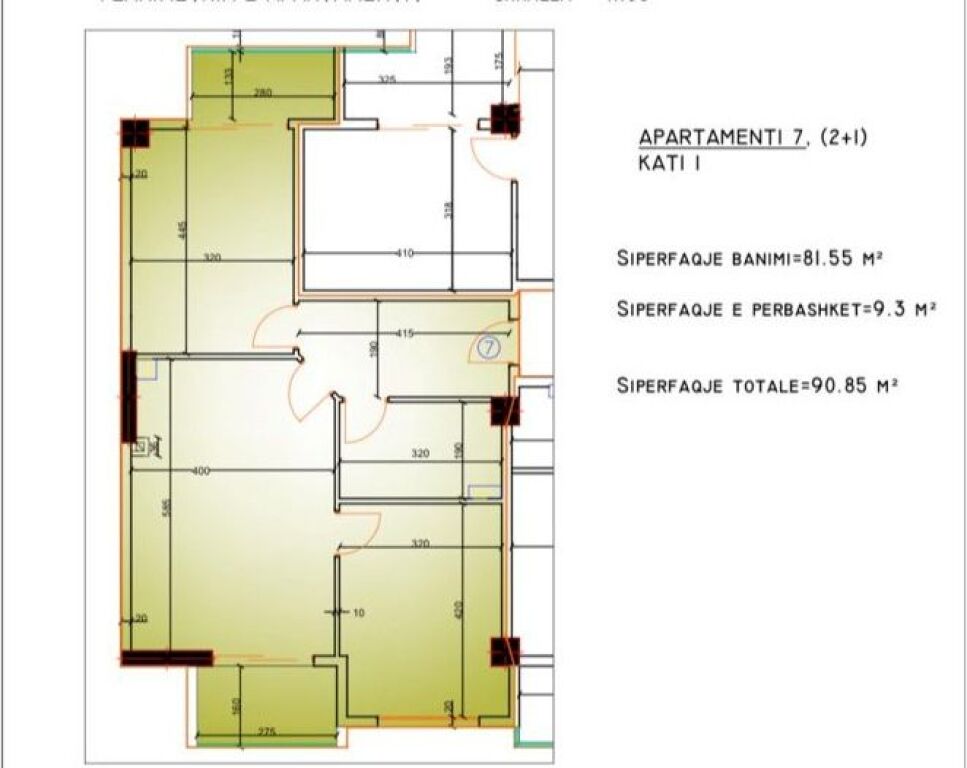 APARTAMENT 2+1 PER SHITJE NE POGRADEC*