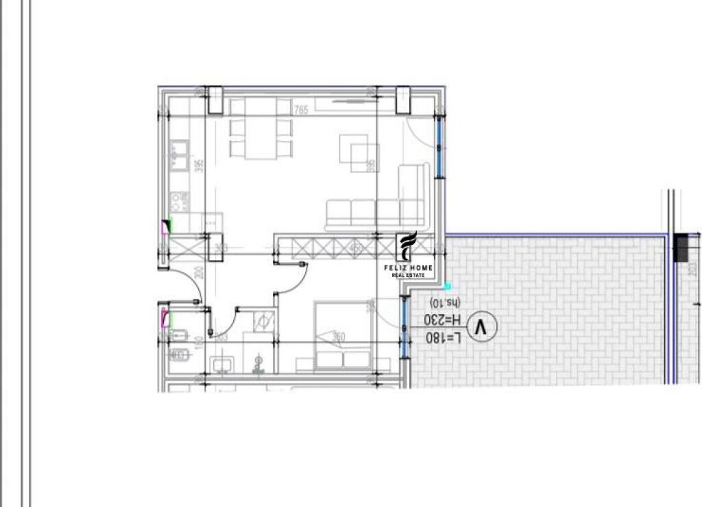 IN VENDITA APPARTAMENTO 1+1 KODRA E DIELLIT 2 159.200 EURO FH-79172