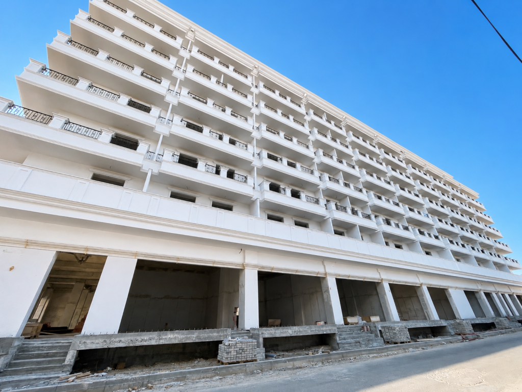Apartment 1+1 with Sea View for Sale in Golem, Kavajë