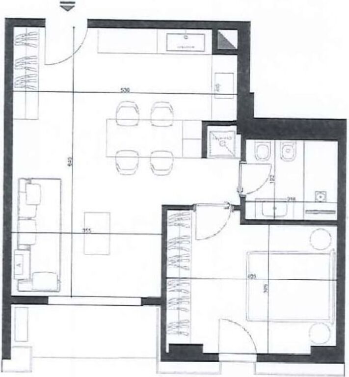 Shitet Apartament 1+1 PRANE REPORT TV 135.850 EURO