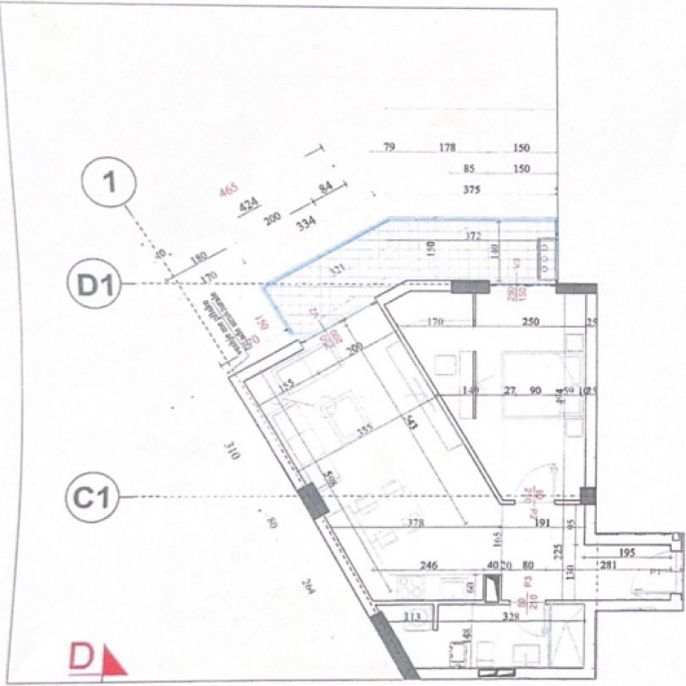 WE SELL 1+1 APARTMENT AT TURDIU RESIDENCE AT THE FORMER AVIATION FIELD!