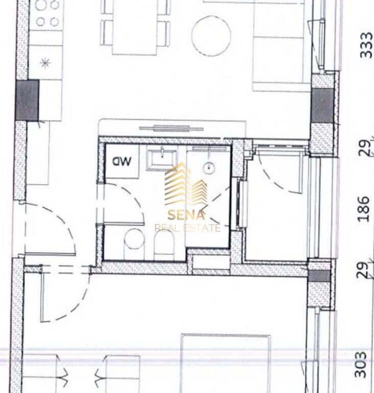 In vendita, Appartamento 1+1+Blk, Ali Demi- Residenza Kadiu, 11.500.000 Lek