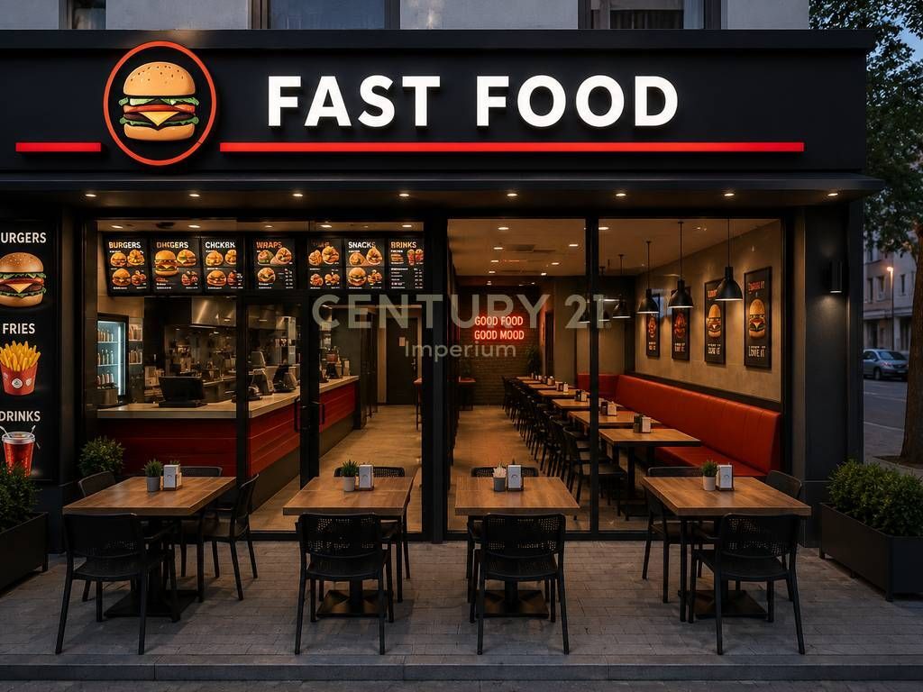 ATTIVITÀ IN VENDITA – FAST FOOD &amp; PIZZERIA 🔥 vicino alla strada presso la rotatoria!!